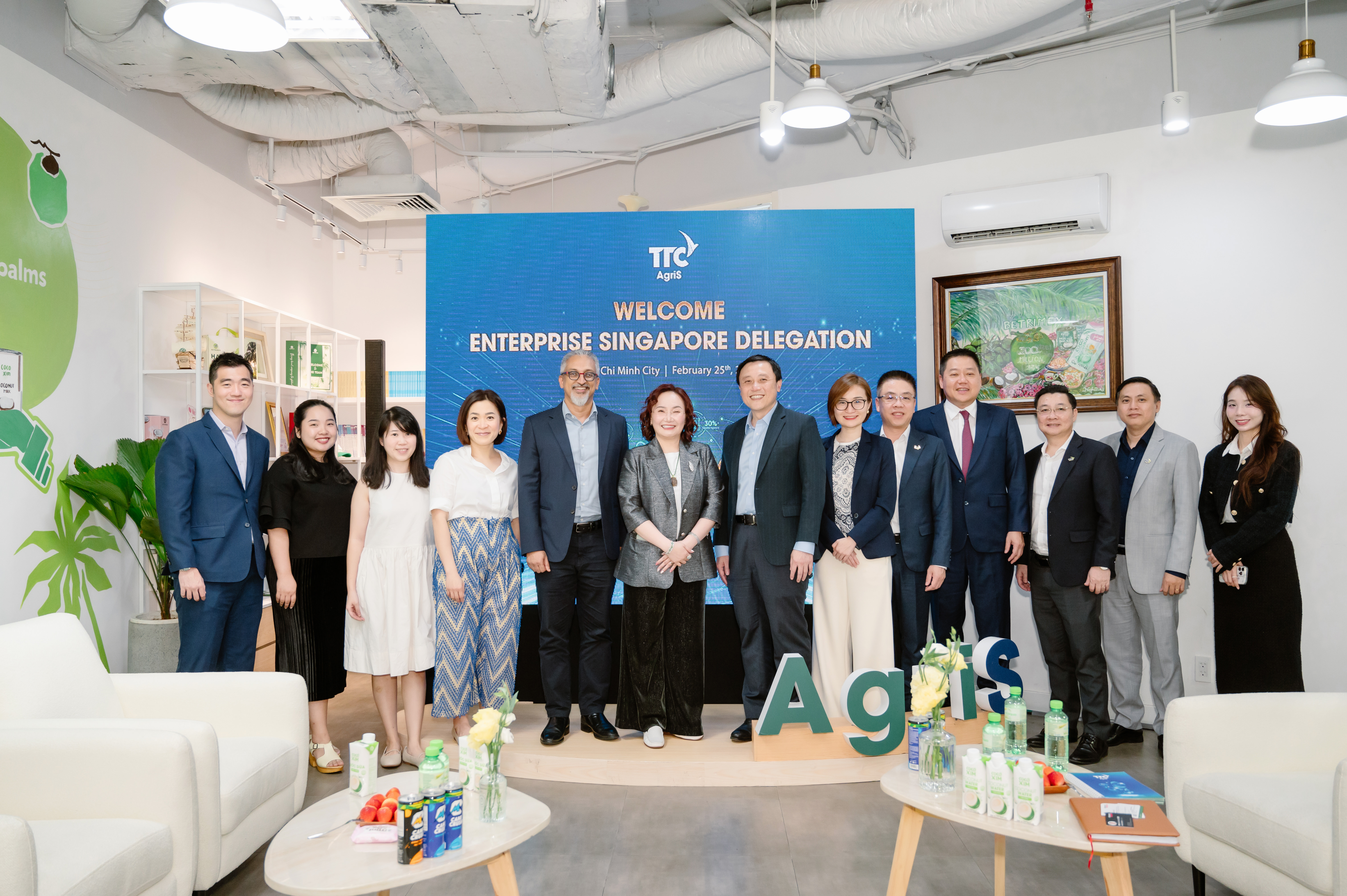 TTC AgriS và Enterprise Singapore: Thúc đẩy hợp tác chiến lược, kiến tạo giá trị bền vững song phương Việt Nam - Singapore